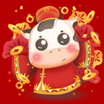 卡通牛