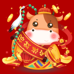 卡通牛