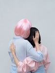 粉色头发