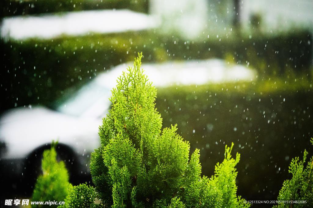 下雨天