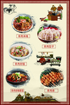羊肉展板