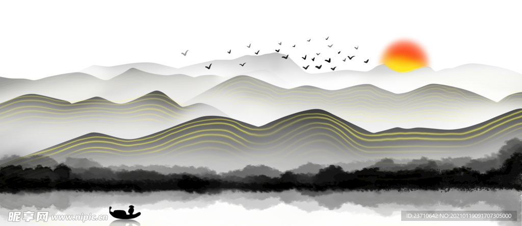 山水装饰画