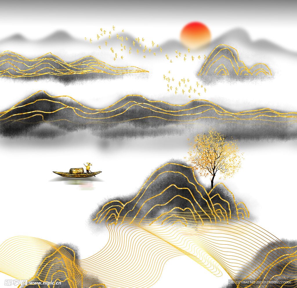轻奢装饰画