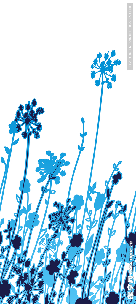 定位花