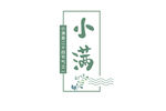 小满节气二十四节气绿色小清新