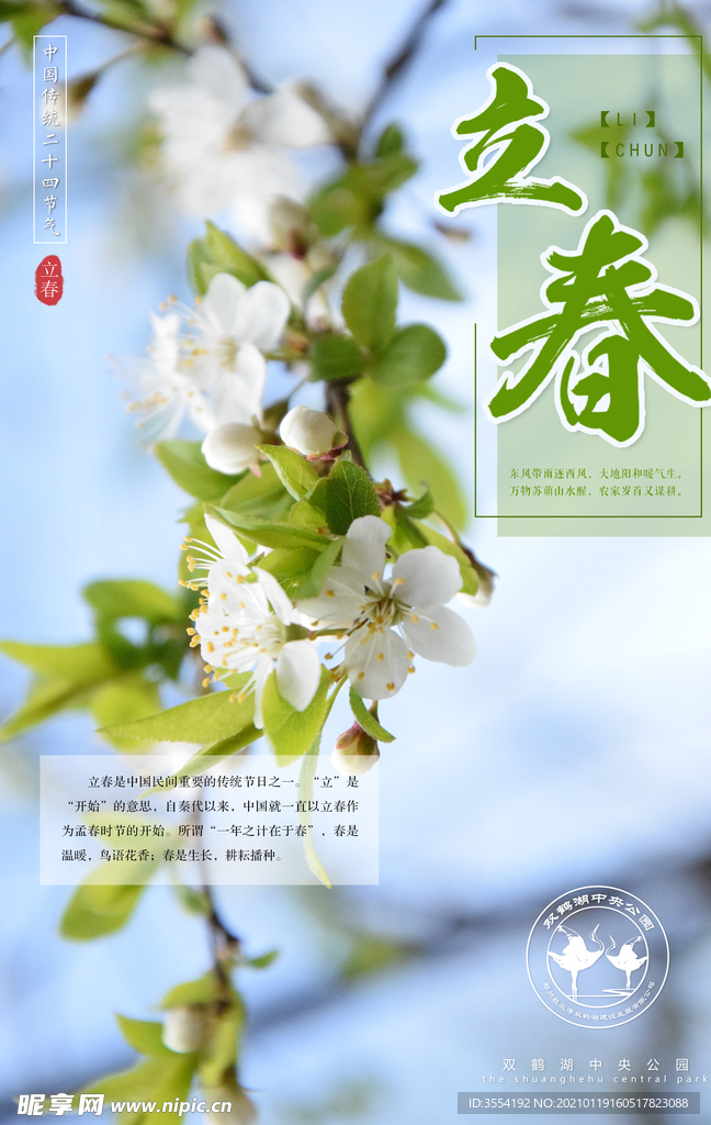 立春节气海报