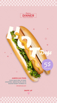快餐美食banner