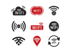 wifi图标矢量单色