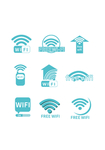 wifi无线网络VI图标