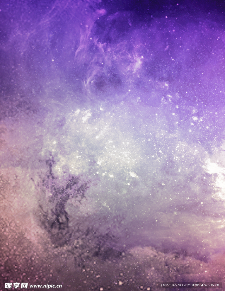 梦幻星云背景素材