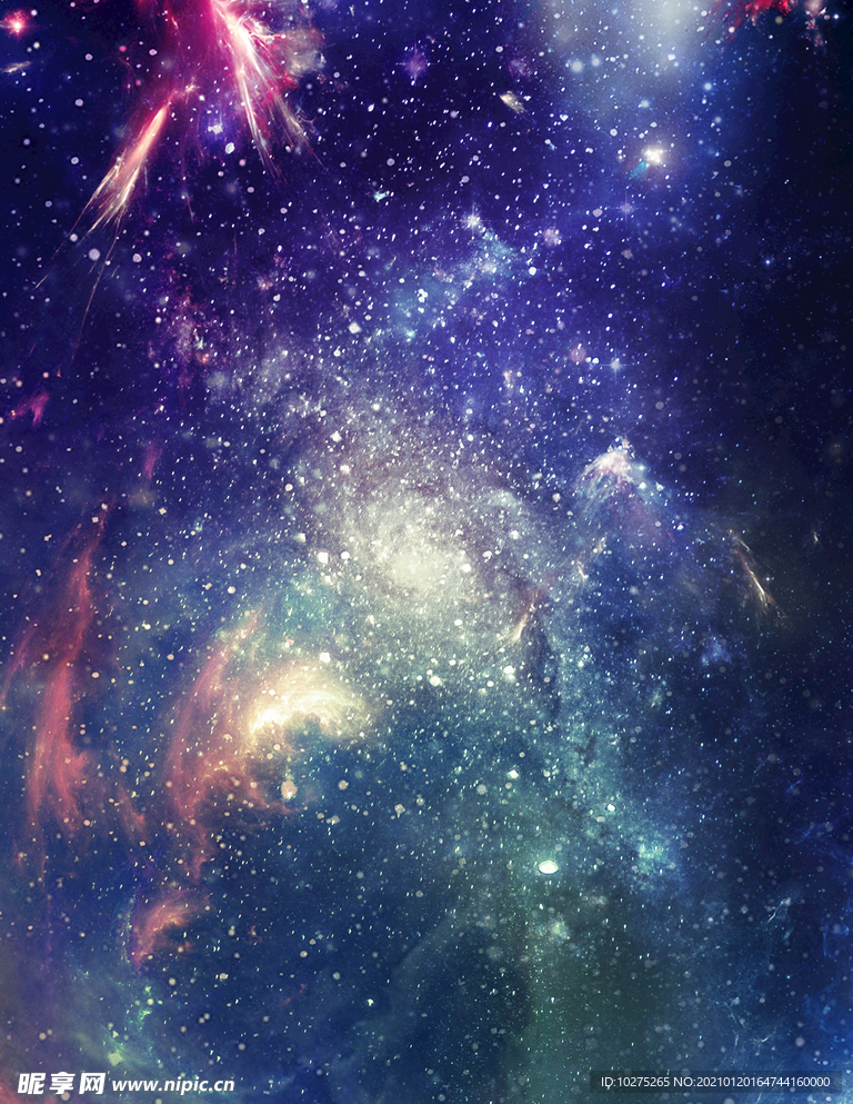 星空唯美炫酷背景素材