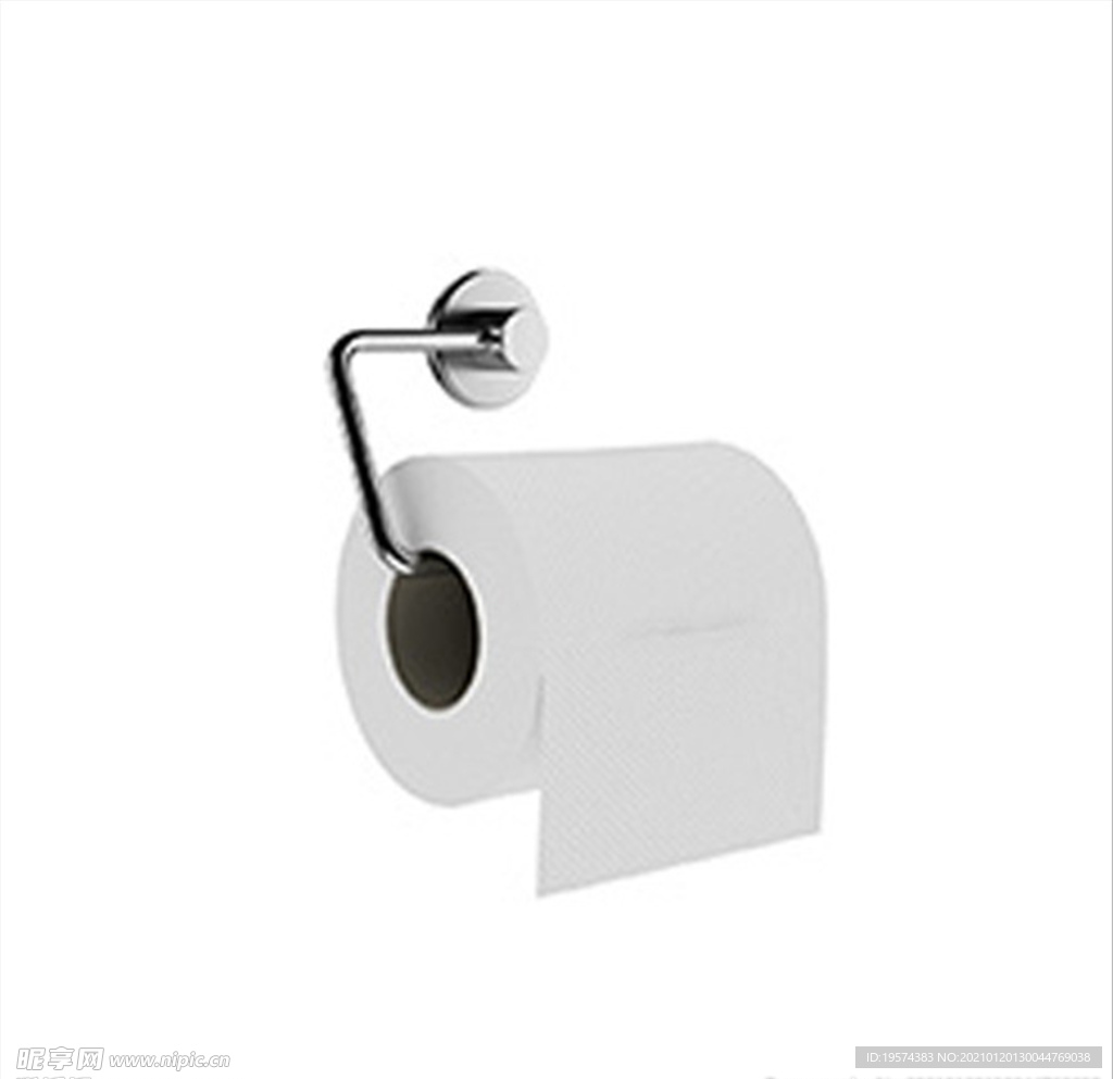 C4D模型厕纸卷纸卫生纸