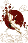 国潮元素梅花