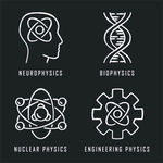 科技分子元素图标