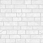 砖墙 纯白 凹凸 贴图 材质