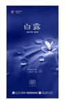 二十四节气海报 白露图片
