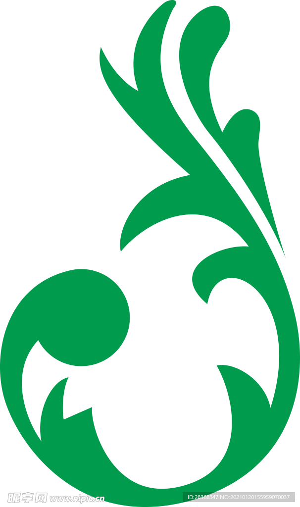 欧式植物花纹