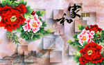 创意国潮装饰画图片