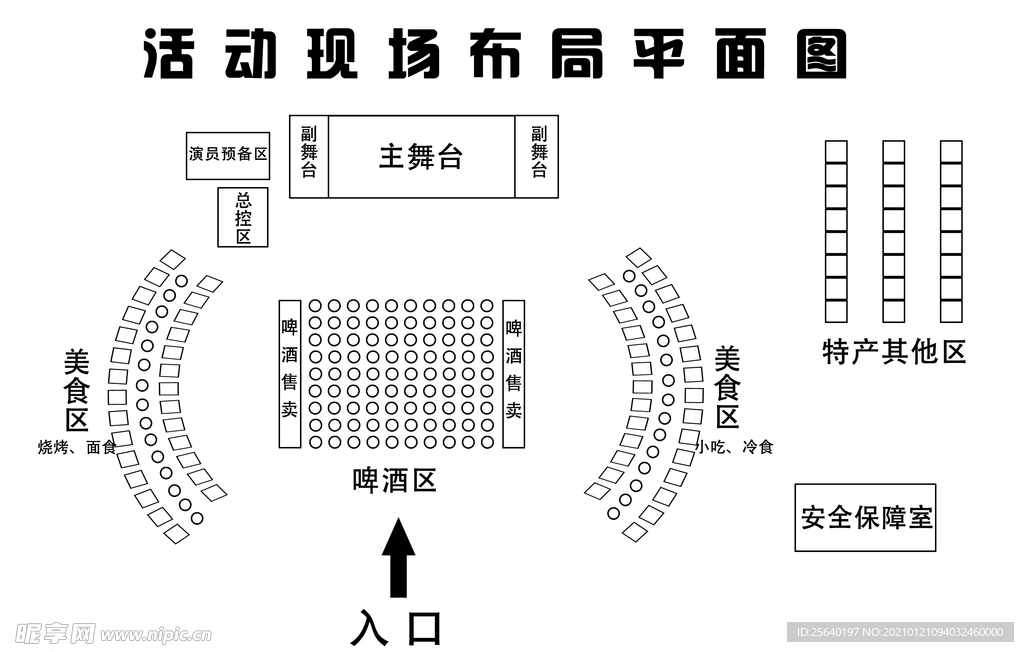 活动现场示意图