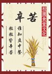 食堂文化海报 食堂餐厅