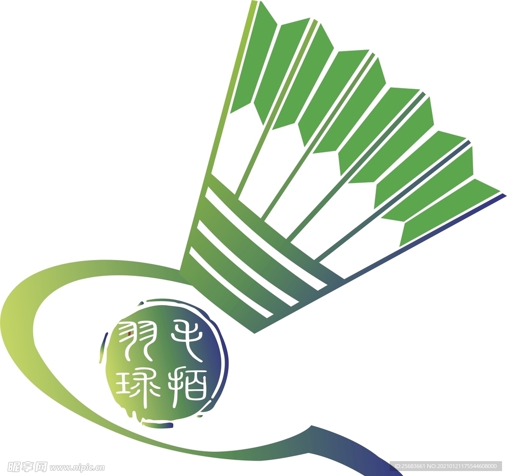 羽毛球标志logo