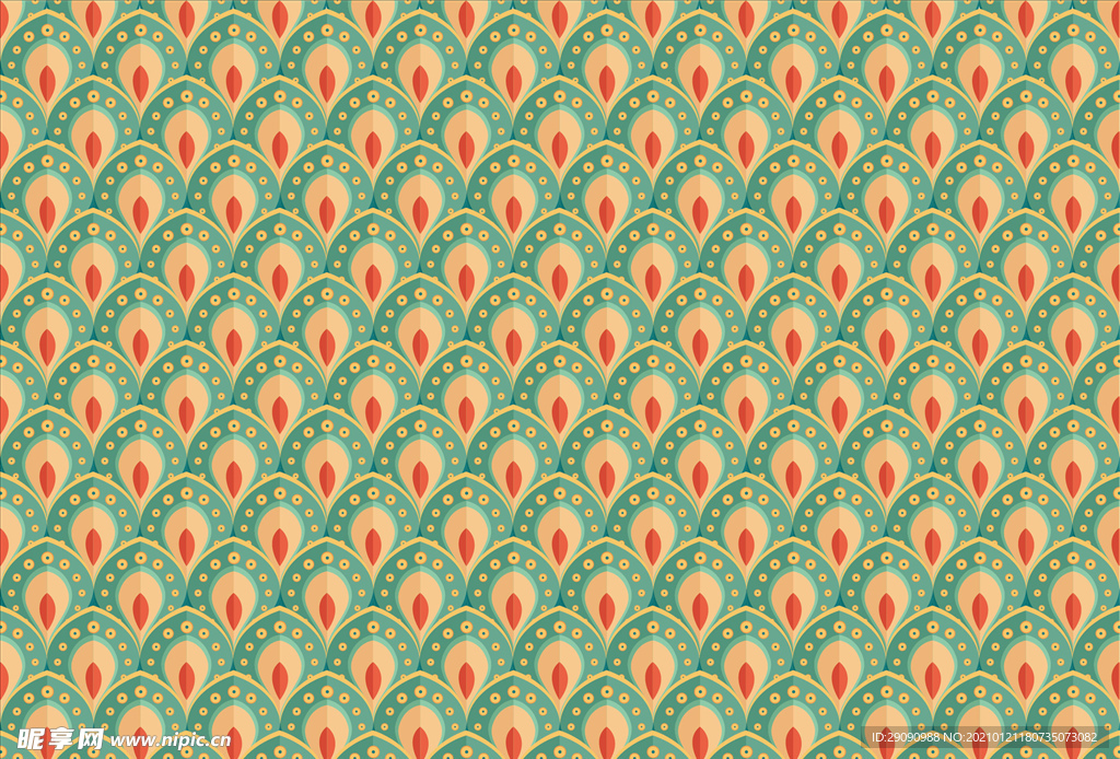 矢量花纹