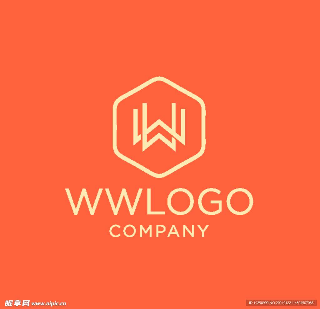 字母w创意图标