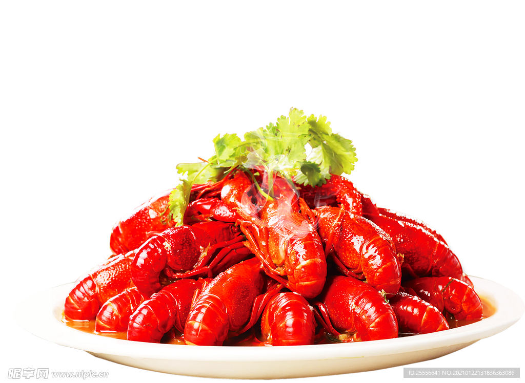 一盘小龙虾