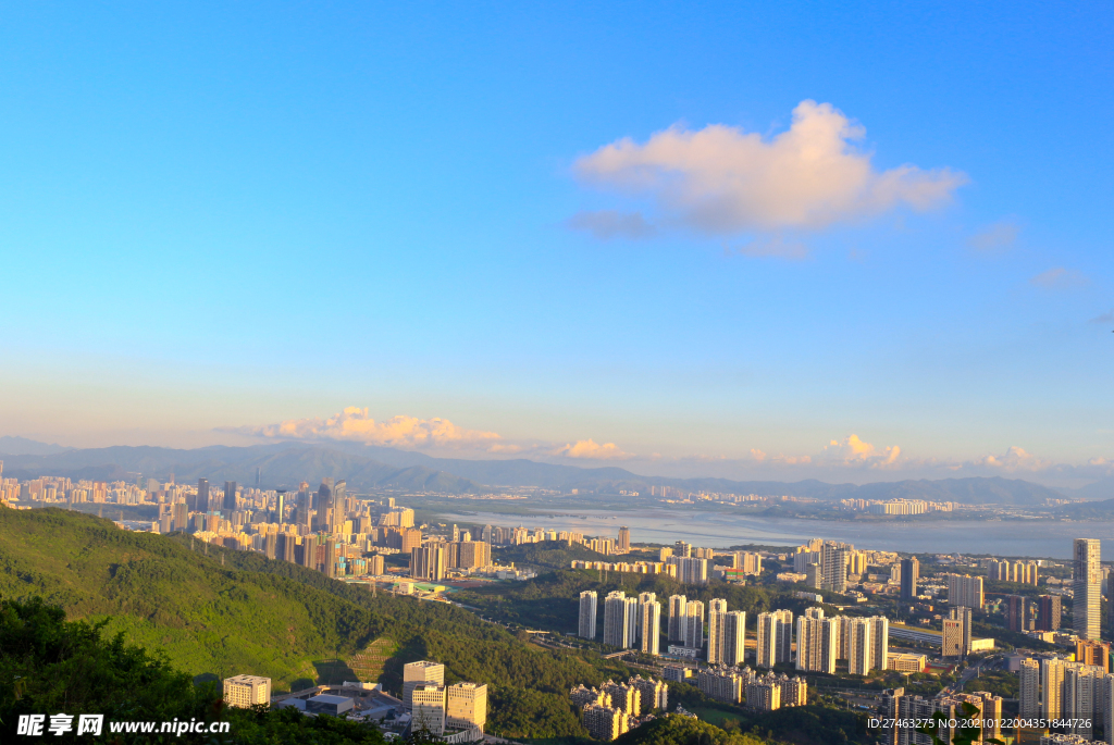 鸟瞰城市