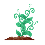 绿色植物元素