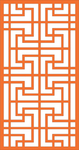 中式窗格边框