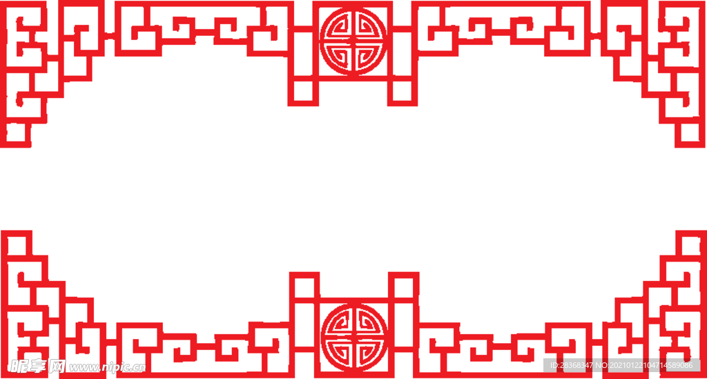 中国风窗格素材
