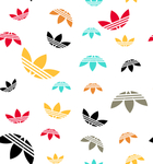 Adidas阿迪达斯大牌印花