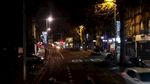 高清城市夜景穿梭的车流
