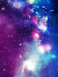 科技感电竞星云背景素材