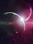 科技感星云美丽背景素材
