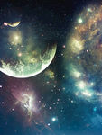 科技感无限宇宙背景素材