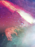 唯美梦幻星空背景素材