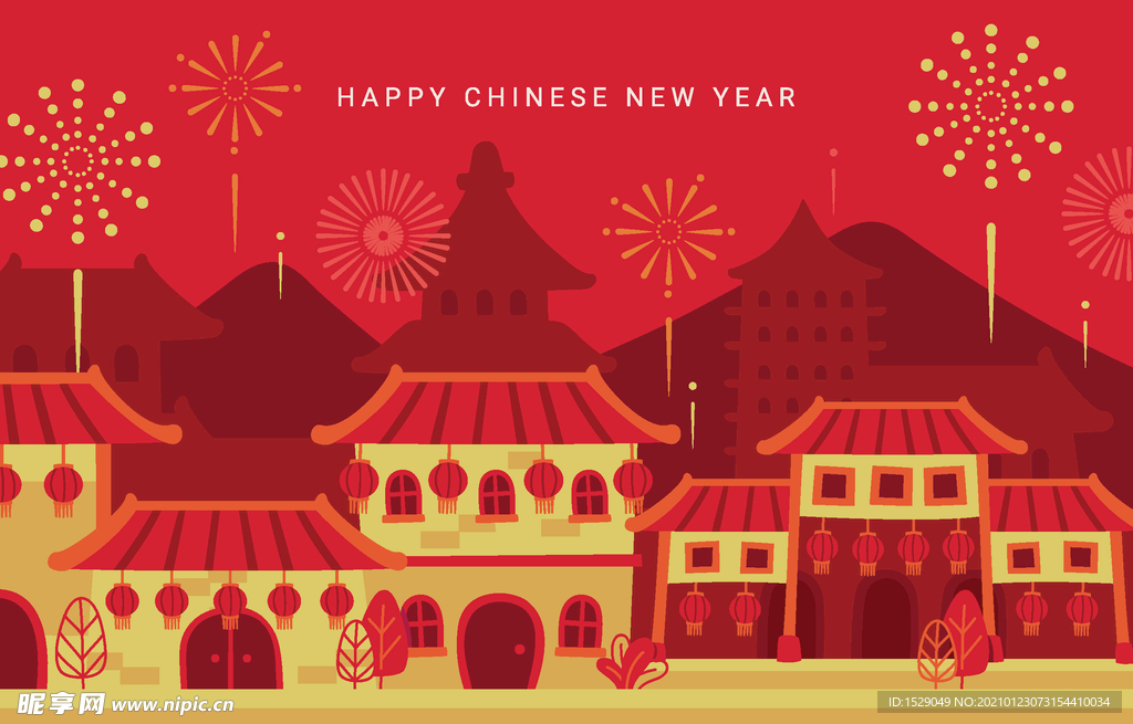 新年背景