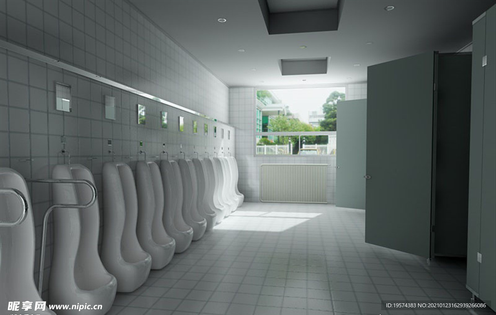 C4D模型  洗手间卫生间