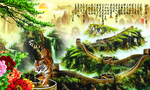 万里长城背景墙