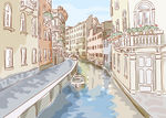 水彩画
