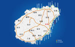 海南岛交通布局