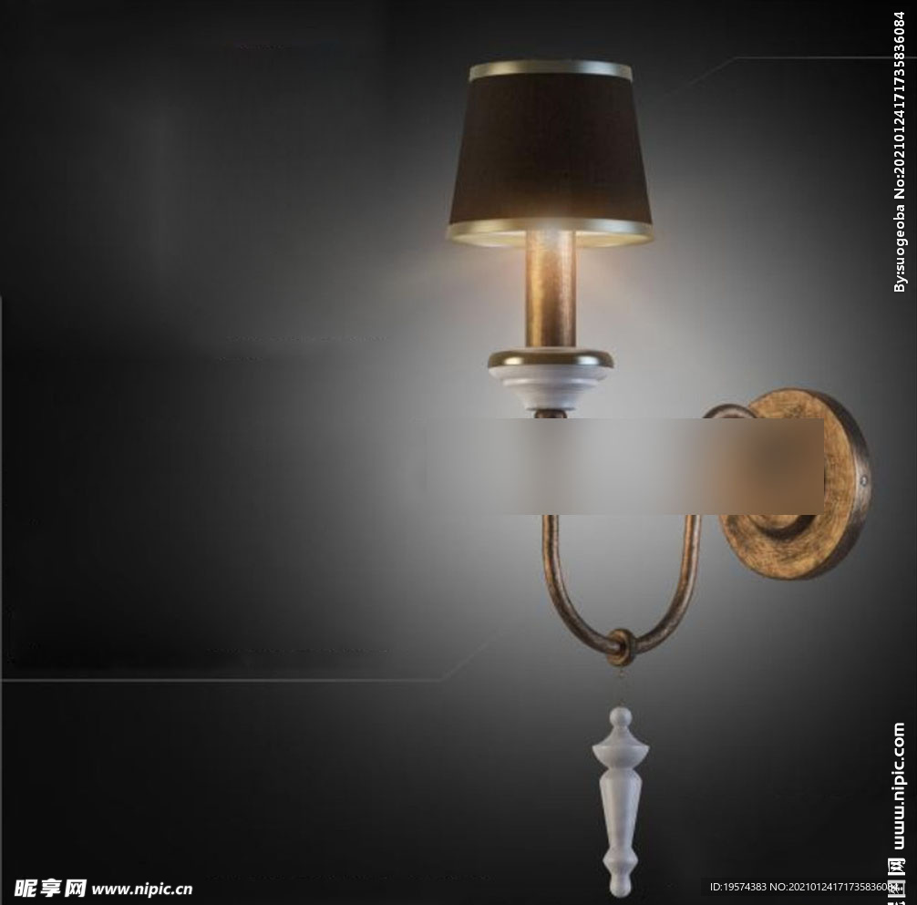 C4D 模型吊灯