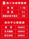 限载牌