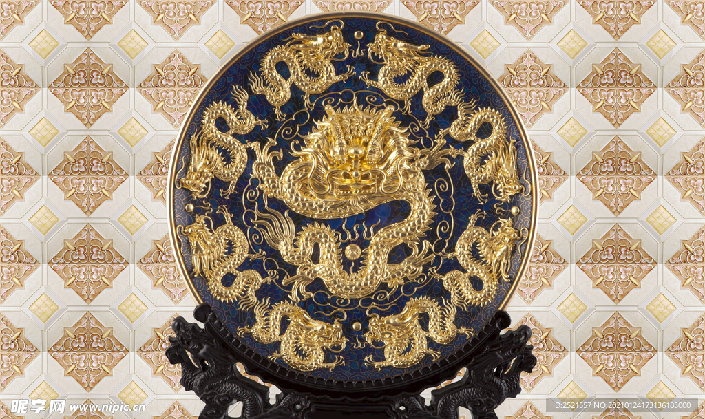 金龙摆件