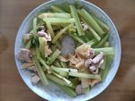 西芹百叶肉丝