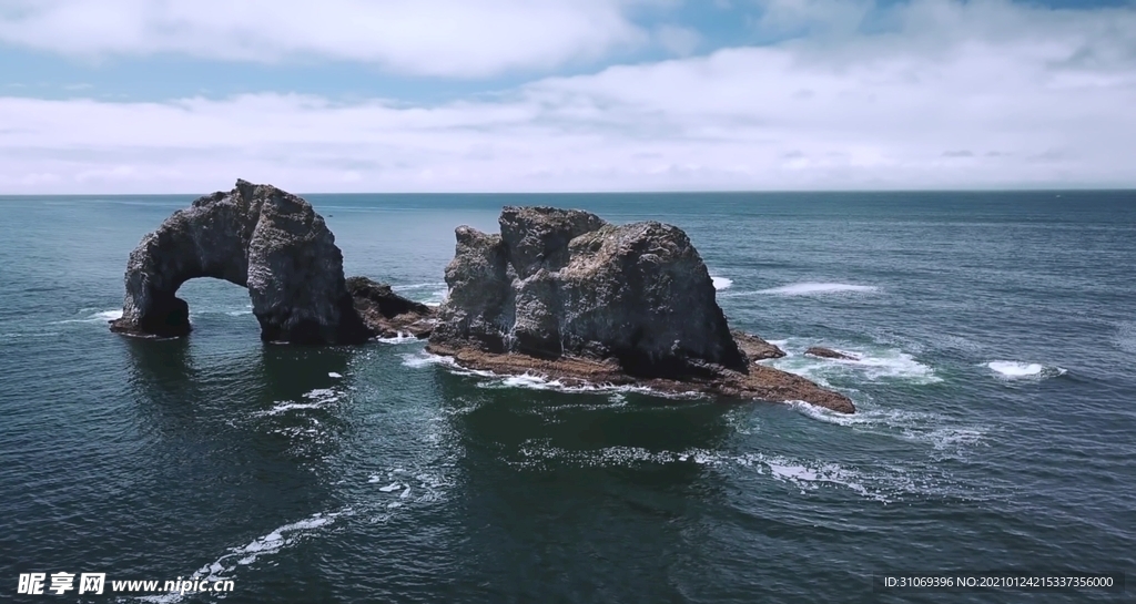 高清海湾岛屿视频