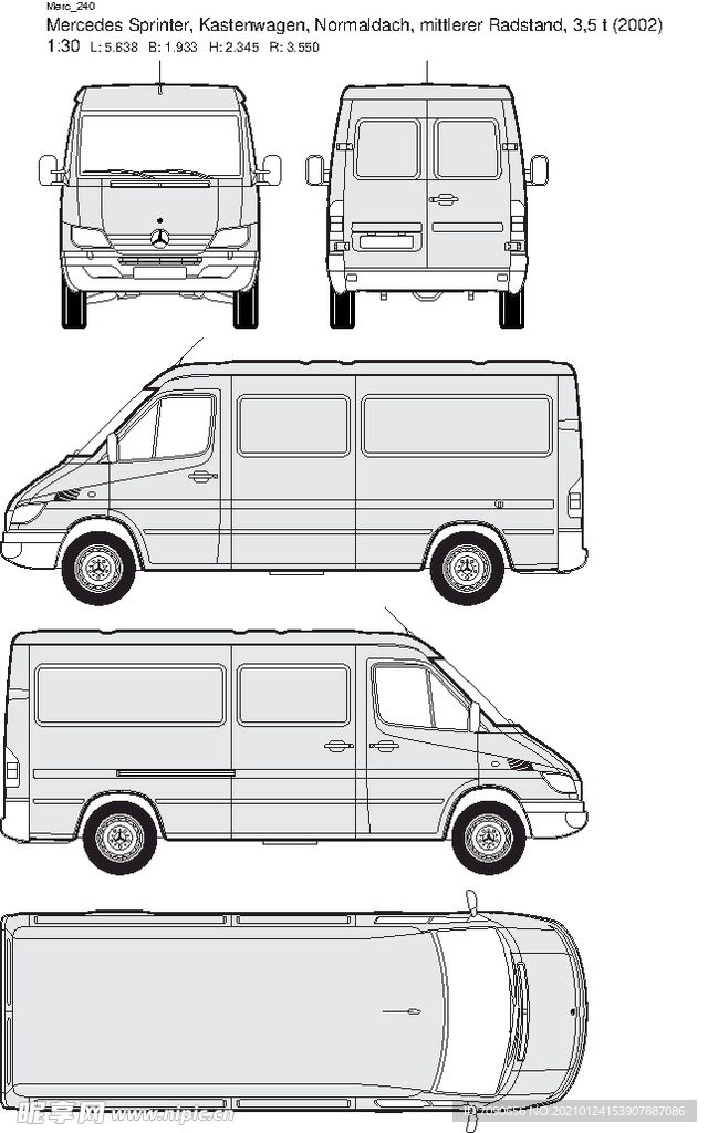 梅赛德斯商务车