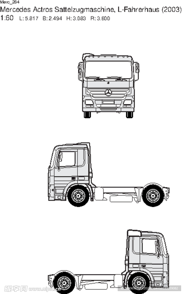 梅赛德斯货车